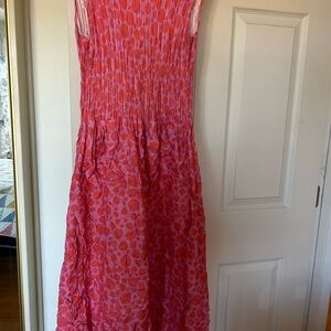 Alquema Smash Pocket Dress in Sherbet